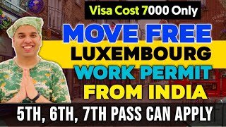 Luxembourg Country Work Visa 2024  Luxembourg Country Work Visa 2024  Luxembourg Work Visa 2024 [upl. by Namijneb]