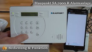 Blaupunkt SA 2900R Alarmanlage FunkAlarmanlage  installieren und einrichten  Anleitung [upl. by Pat]