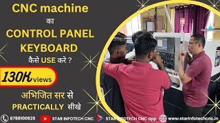 5 Full Details Of CNC Control Panel  CNC Machine Operator Training  CNC Programming  CNC [upl. by Bambie]