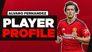 Alvaro Fernandez PLAYER PROFILE  Man Utds longterm leftback solution [upl. by Ahsile]