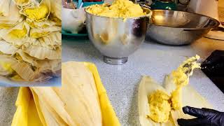 TAMALES DE PIÑA 🍍 CON QUESO PHILADELPHIA [upl. by Elleved]