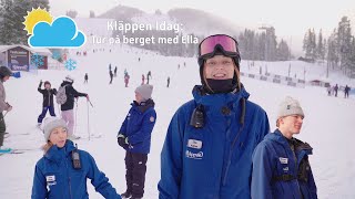 ☀️🌨️Kläppen Idag Tur på berget med Ella [upl. by Shult]