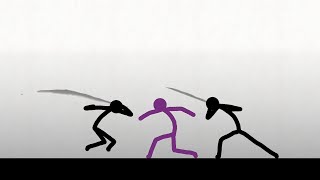 Gravity Stick Fight a FlipaClip Animation [upl. by Ailil801]