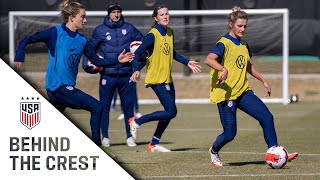 BEHIND THE CREST  USWNT January Camp in Austin [upl. by Pelaga]