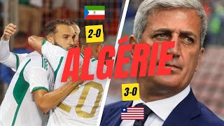 Algérie vs Guinée Équatoriale amp Liberia  Qualifications CAN 2025  Victoires Écrasantes 20 et 30 [upl. by Yaluz]