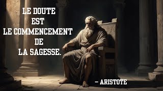 Le Doute  La Clé de la Sagesse selon Aristote  Explication Philosophie [upl. by Aihsar248]