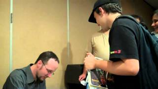 Autograph Signing with Doug Walker TGWTG Matsuricon 2010 [upl. by Niasuh5]