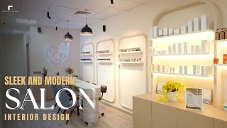 Best Salon Interior Design  Favourite Design Studio Ahmedabad [upl. by Baggott241]