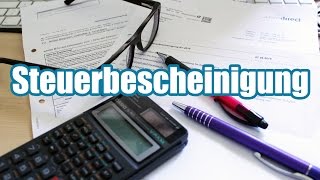 Aktien Gewinne amp Dividenden richtig versteuern Die Steuerbescheinigung für das Finanzamt [upl. by Akinot889]