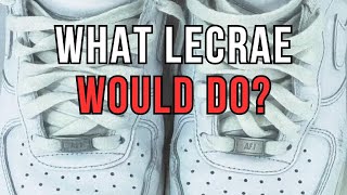 LECRAE  WHITE AIR FORCES FREESTYLE WITH LYRICS AFTER KENDRICK LAMAR METION [upl. by Inail]