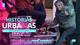 El lustrador de zapatos de la peatonal I Historias Urbanas [upl. by Eiramlirpa]