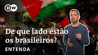 A história por trás da polarização brasileira sobre Israel e Hamas [upl. by Anotyal]