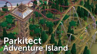 Parkitect Campaign Part 9  Adventure Island [upl. by Cerell]