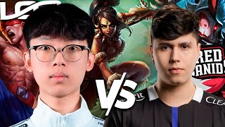 LOS SEIZE de NIDALEE e LEE SIN vs BRANCE KR CHALLENGER SOLOQ [upl. by Sufur]