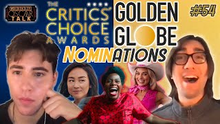 Critics Choice 2024 Nominations REACTION amp Golden Globes Noms Breakdown  Weekly Oscar Talk 54 [upl. by Hassett908]