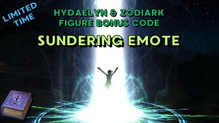 Sundering  Emote Showcase  FFXIV Bonus Code [upl. by Hsina]