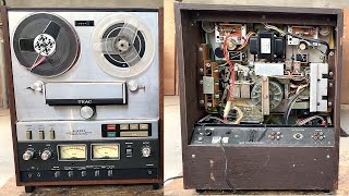 Restoration direct drive capstan servo control  Restore old memorabilia [upl. by Meehahs]