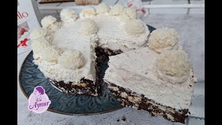 Diese Torte ist einfach und schnell zubereitet I Schokoladenboden ohne backen mit Kokos Doping [upl. by Johnna]