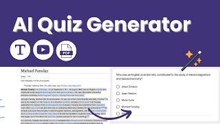 AI Quiz Generator right inside Google Forms [upl. by Epstein]