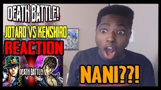 ScrewAttack  JOTARO VS KENSHIRO DEATHBATTLE REACTION [upl. by Siari651]