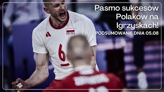 Siatkarze w półfinale Polka z rekordem świata we wspinaczce  Olimpijskie podsumowanie dnia 0608 [upl. by Leahcim99]