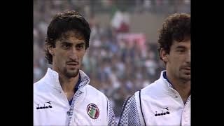 Italy national anthem in Stuttgart Euro 1988 [upl. by Eichman615]