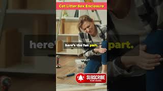 DIY Cat Litter Box Enclosure Chic amp Practical [upl. by Matrona272]