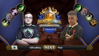 killinallday vs Fled  2021 Hearthstone Grandmasters Americas  Semifinal  Season 2  Week 7 [upl. by Rori]