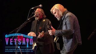 Joe Walsh with Stephen Stills LIVE VetsAid 2023 [upl. by Hsekar]