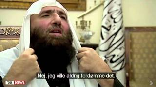 TV2 interviewer den islamistiske prædikant Omar Bakri [upl. by Lunt]