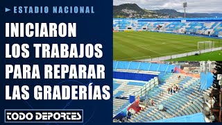 Inició la reconstrucción de las graderías del Estadio Nacional Chelato Úclés [upl. by Peppy]