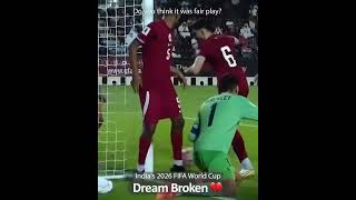 Did you think it was a fair playIndianFootball footballer Bhaarat Football [upl. by Aninep572]