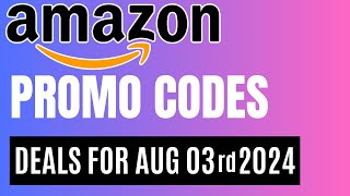 Amazon deals with today’s discount Promo Codes 🤩 030824 💕 amazondeals [upl. by Seward]