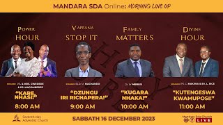 Mandara SDA Church  Morning Online Service  16 Dec 2023  8am12pm [upl. by Alegnad682]