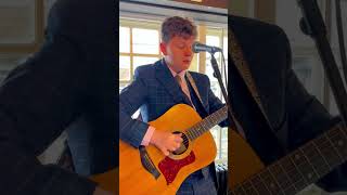 Only You  Yazoo cover  acoustic guitar cover 15 yr old Joseph Davis live in London weddingsinger [upl. by Ynoyrb]