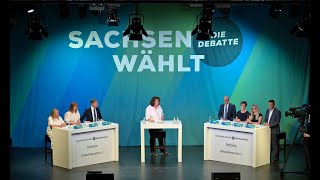 Sachsen wählt Das Wahlforum zur Landtagswahl 2024 [upl. by Kampmann]