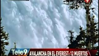 Avalancha en el Everest 12 muertos [upl. by Ninette48]