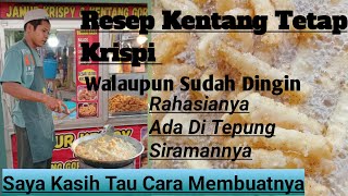 Cara Membuat Kentang Goreng Tetap Krispi Walaupun Sudah Dingin [upl. by Tori]