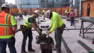 A Day in the Life of a Reinforcing Iron Worker PART 2 [upl. by Robinett483]