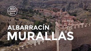 MURALLAS de Albarracín Teruel DRONE Desde el AIRE  IMPRESCINDIBLE 2018 [upl. by Slaughter]