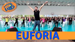 EUFORIA Annalisa COREOGRAFIA  TUTORIAL  BALLO DI SPALLE  BAILA CON LUIS 2023 [upl. by Swanhildas970]