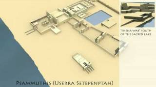 Digital Karnak  Temple Development UCLA [upl. by Nicolis28]