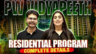 PW Vidyapeeth Residential Program Complete Details 💯 Ultimate Guide To Crack NEET 2026 with PW [upl. by Esiuqram]