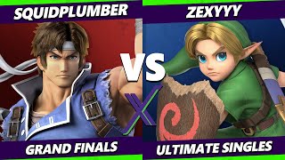 SX 570 GRAND FINALS  Zexyyy Young Link Vs Squidplumber Richter Smash Ultimate  SSBU [upl. by Adnyc601]