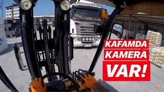 Kafamda Kamera Var   Forklift Kullandım [upl. by Novello]