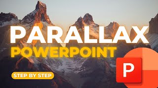 How to Create a Parallax Effect in PowerPoint  3 LEVELS 🔥 [upl. by Olette]