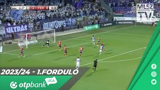 Újpest FC – Fehérvár FC  21  20  OTP Bank Liga  1 forduló  MLSZTV [upl. by Rabelais]