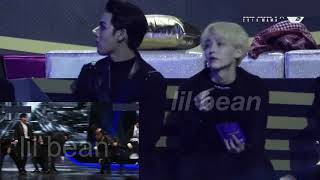 Seventeen reaction to Wanna One  BeautifulEnergeticBurn It UpSpring Breeze MAMA 2018 Hong Kong [upl. by Ailemaj341]