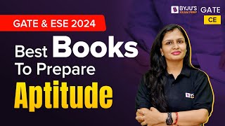 GATE amp ESE 2024  Best Books To Prepare Aptitude  BYJUS GATE [upl. by Gnex300]