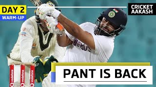 Rishabh Tabartod PANT is BACK  Day 2 REVIEW  AUSvIND WarmUp Match  Cricket Aakash [upl. by Rosse]